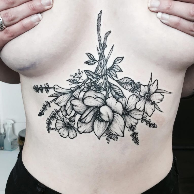 Sternum Tattoo